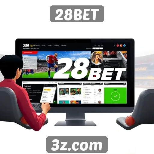 Acessibilidade e usabilidade do site 28BET